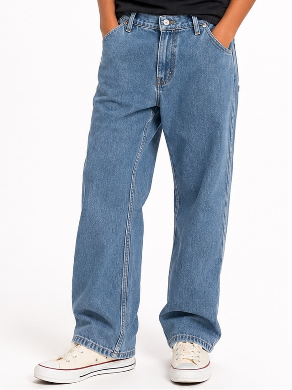 Carhartt Carpenter Jeans Boys Size 16 Relaxed Fit Utility Denim Pants